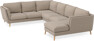 Madison - Hörnsoffa med schäslong höger - Beige