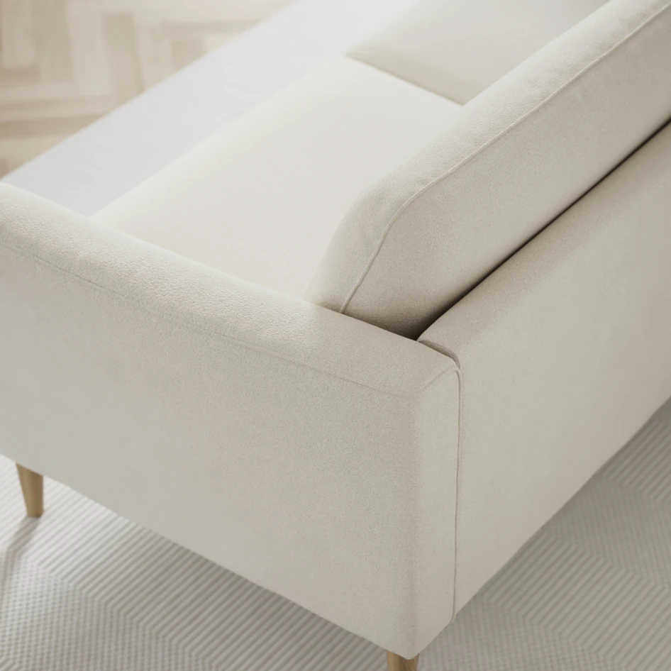 Bridge - 3-sits soffa - Vit