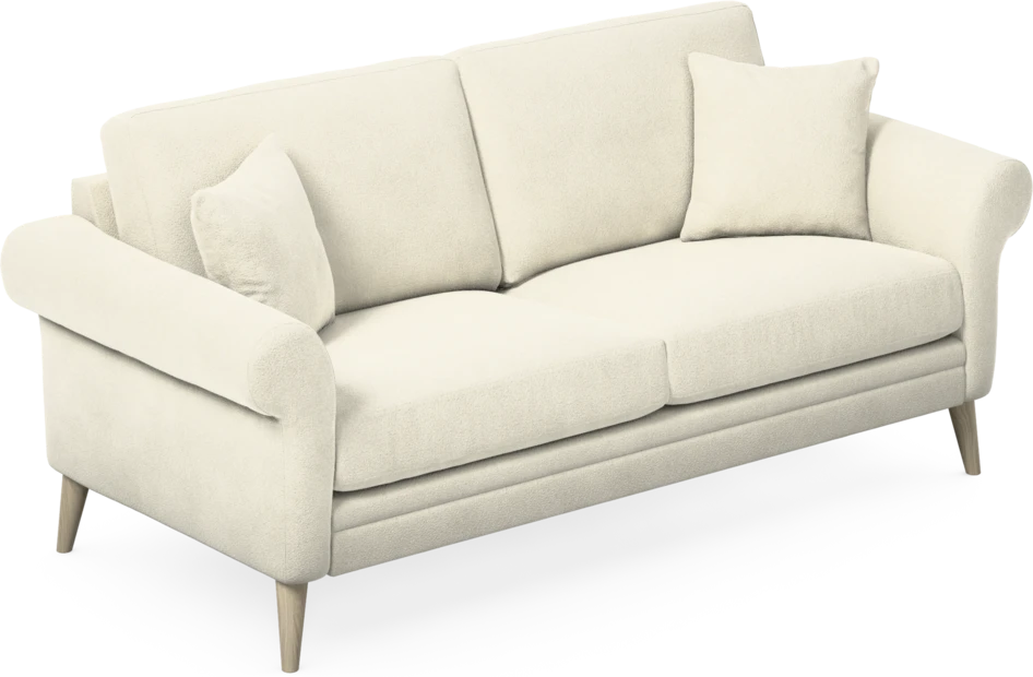 Eden - 2,5-sits soffa - Vit