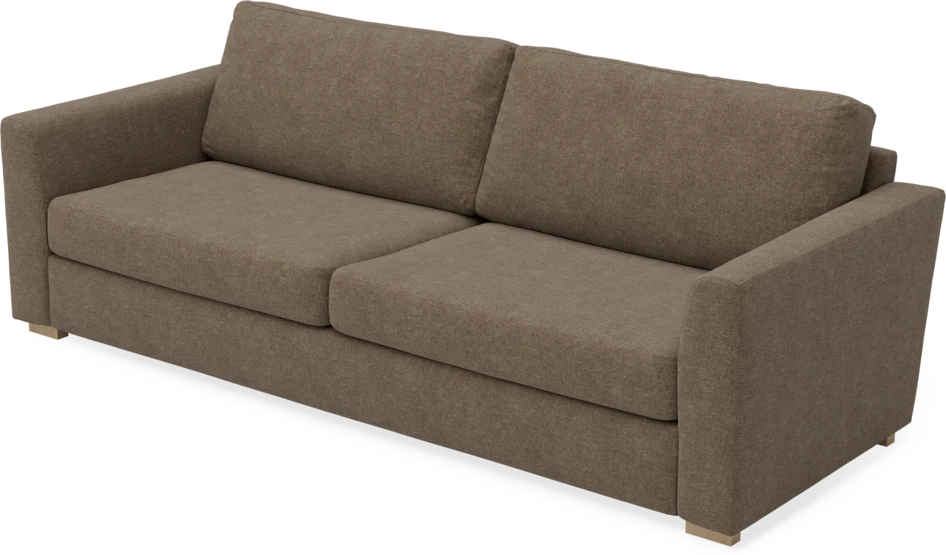 Friday - 3-sits soffa - Brun