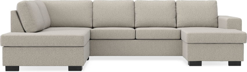Nevada - 3-sits soffa med divan vänster och schäslong höger - Beige