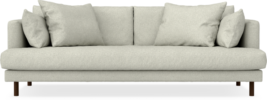 Harper - 3-sits soffa, hel dyna - Beige