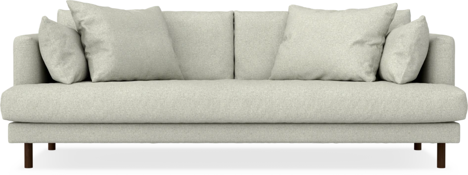 Harper - 3-sits soffa, hel dyna - Beige
