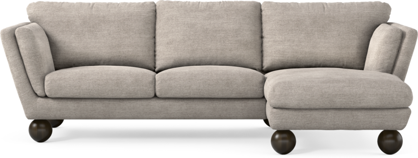 Madison Lux - 2-sits soffa med schäslong höger - Beige