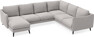 Madison - Hörnsoffa med schäslong vänster - Beige