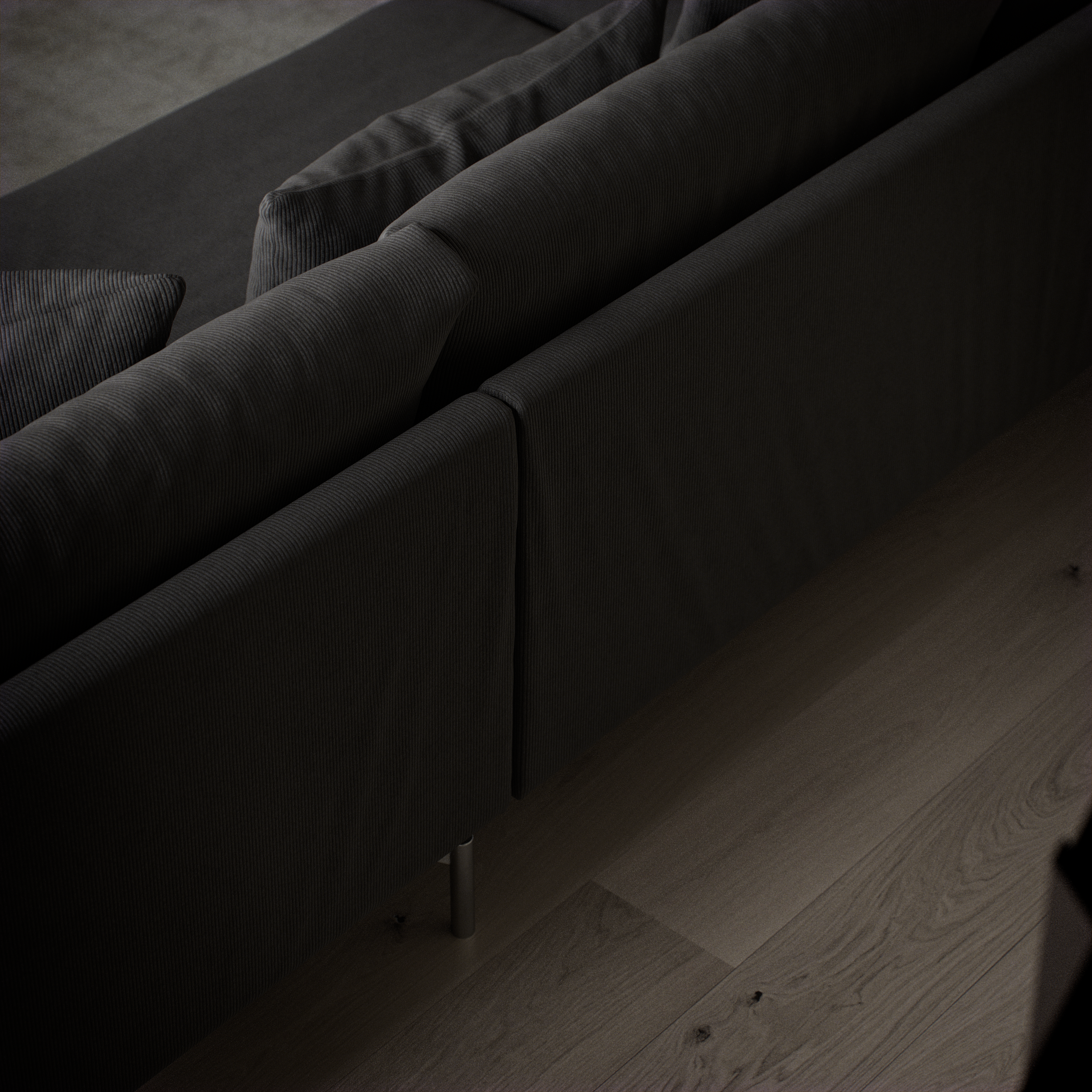 Harper - 3-sits soffa med divan höger - inspiration