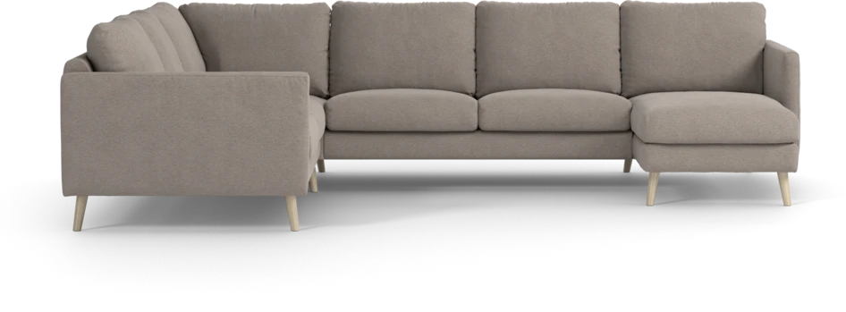 Madison Lux - Hörnsoffa med schäslong höger - Beige