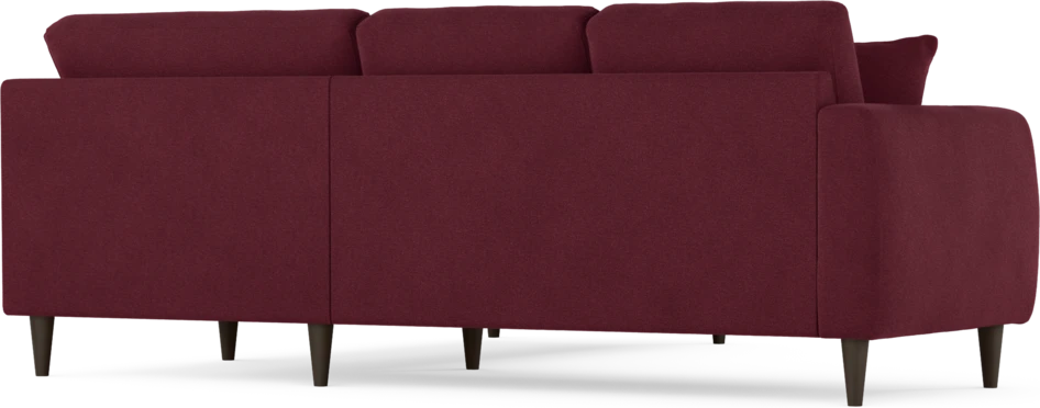 Eden - Hörnsoffa, 2+2-sits - Röd