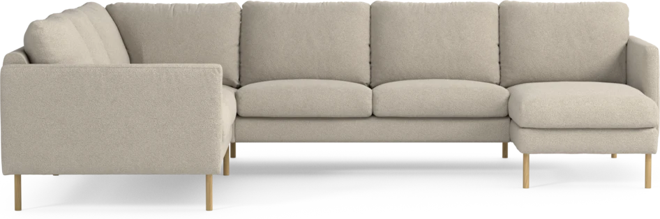Madison Lux - Hörnsoffa med schäslong höger - Beige