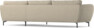 Madison - 3-sits soffa med schäslong höger - Beige