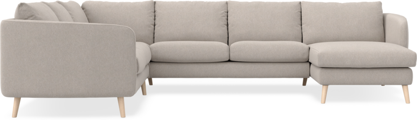 Madison - Hörnsoffa med schäslong höger - Beige
