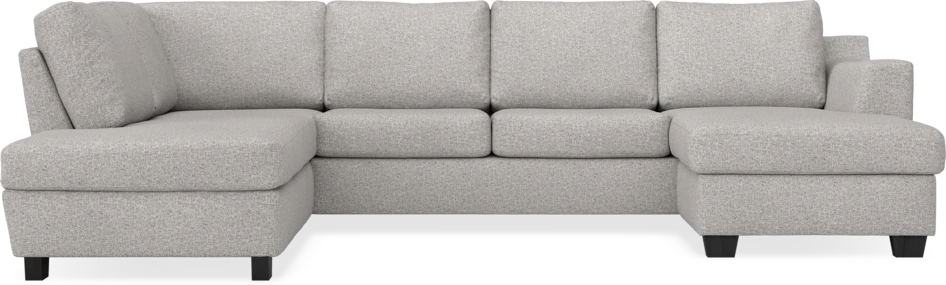 Friday - 3-sits soffa med divan vänster och schäslong höger - Vit