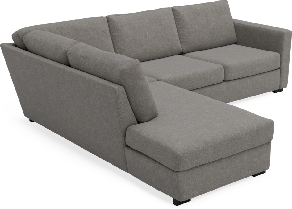 Friday - 2,5-sits soffa med divan vänster - Grå
