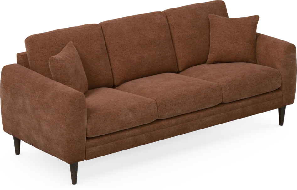 Eden - 3-sits soffa - Orange