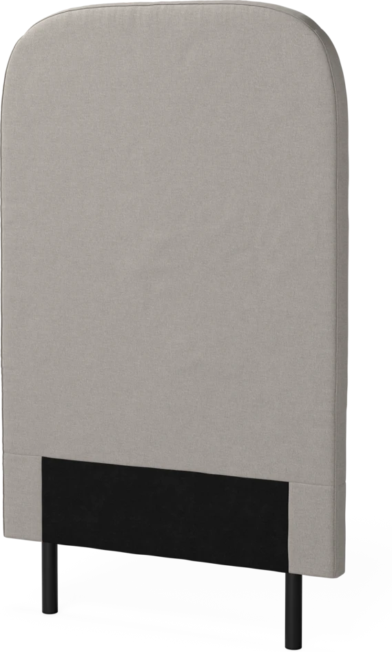 New York slät - Sänggavel, 90-210 cm - Grå