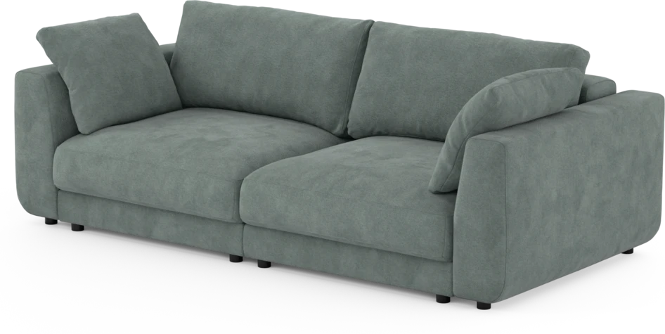 Amie - Bäddsoffa 3-sits - Blå
