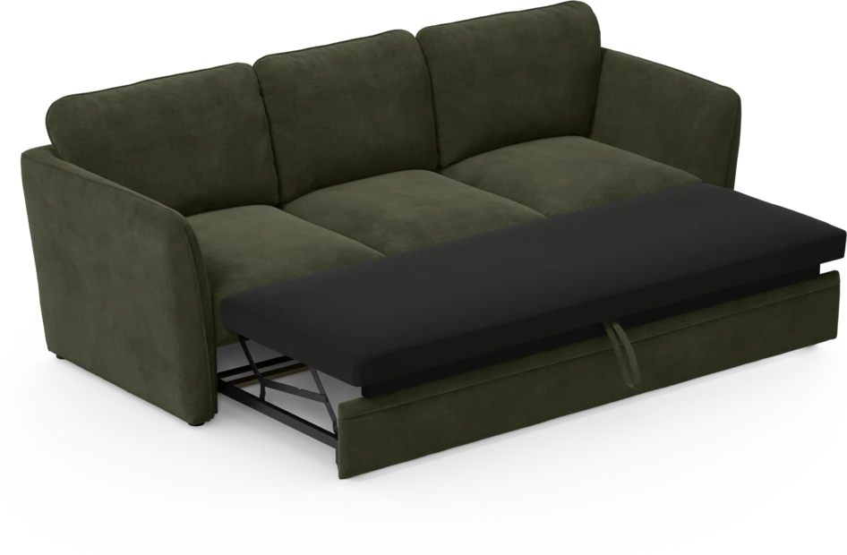 Öland - Bäddsoffa 3-sits, längsbäddad - Beige