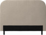 Delux Rundad - Sänggavel, 90-210 cm - Beige