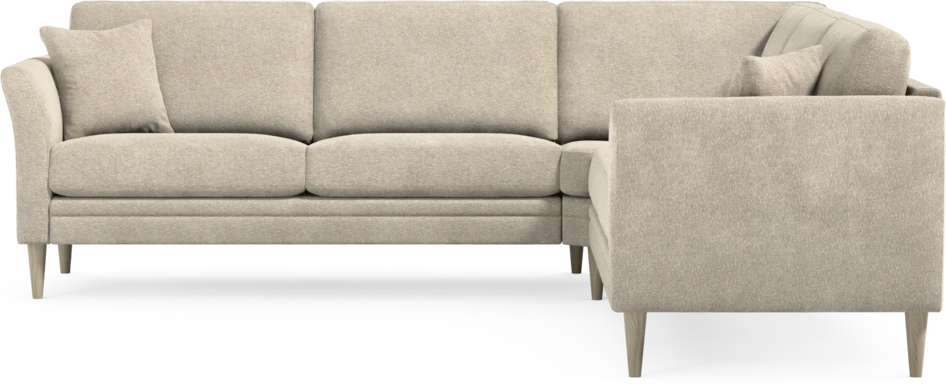 Eden - Hörnsoffa, 2,5+2,5-sits - Beige