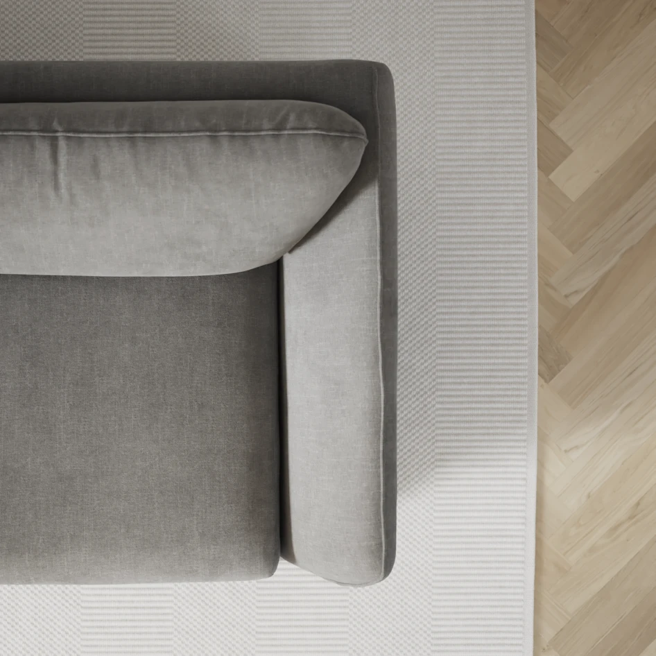 Madison Lux - Hörnsoffa 2+3-sits, hörn 1 - Grå