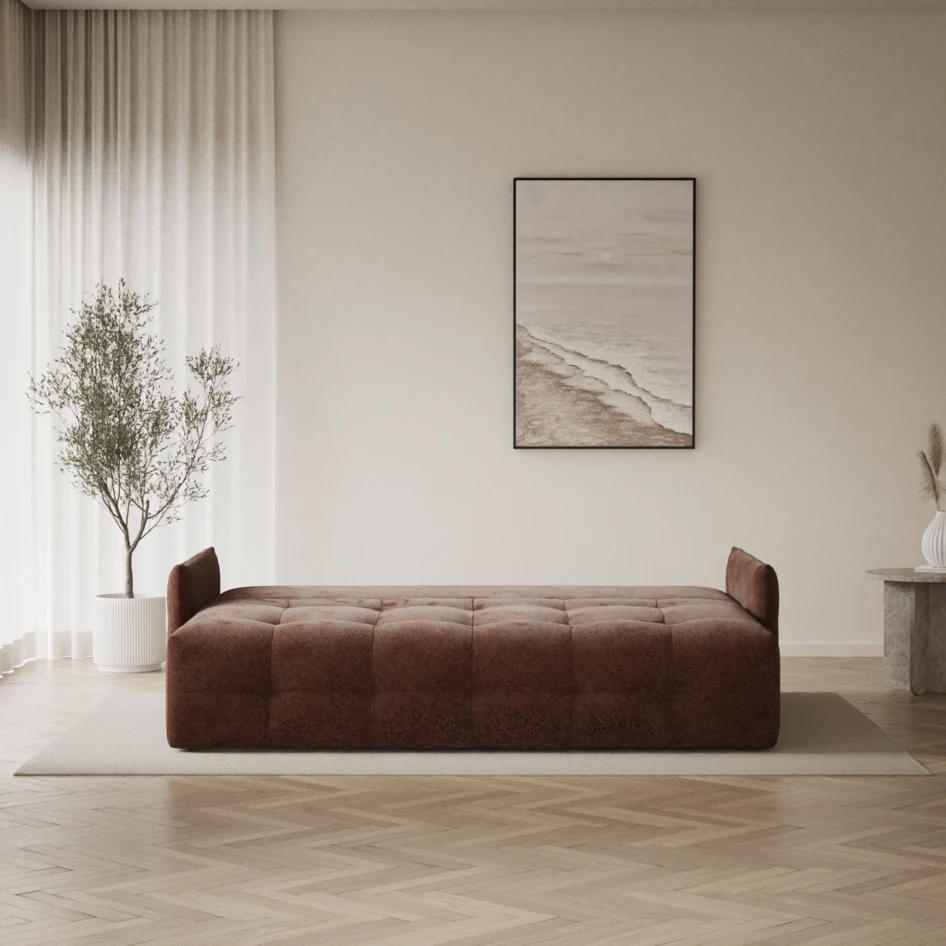 Bella - Bäddsoffa 3-sits - Orange