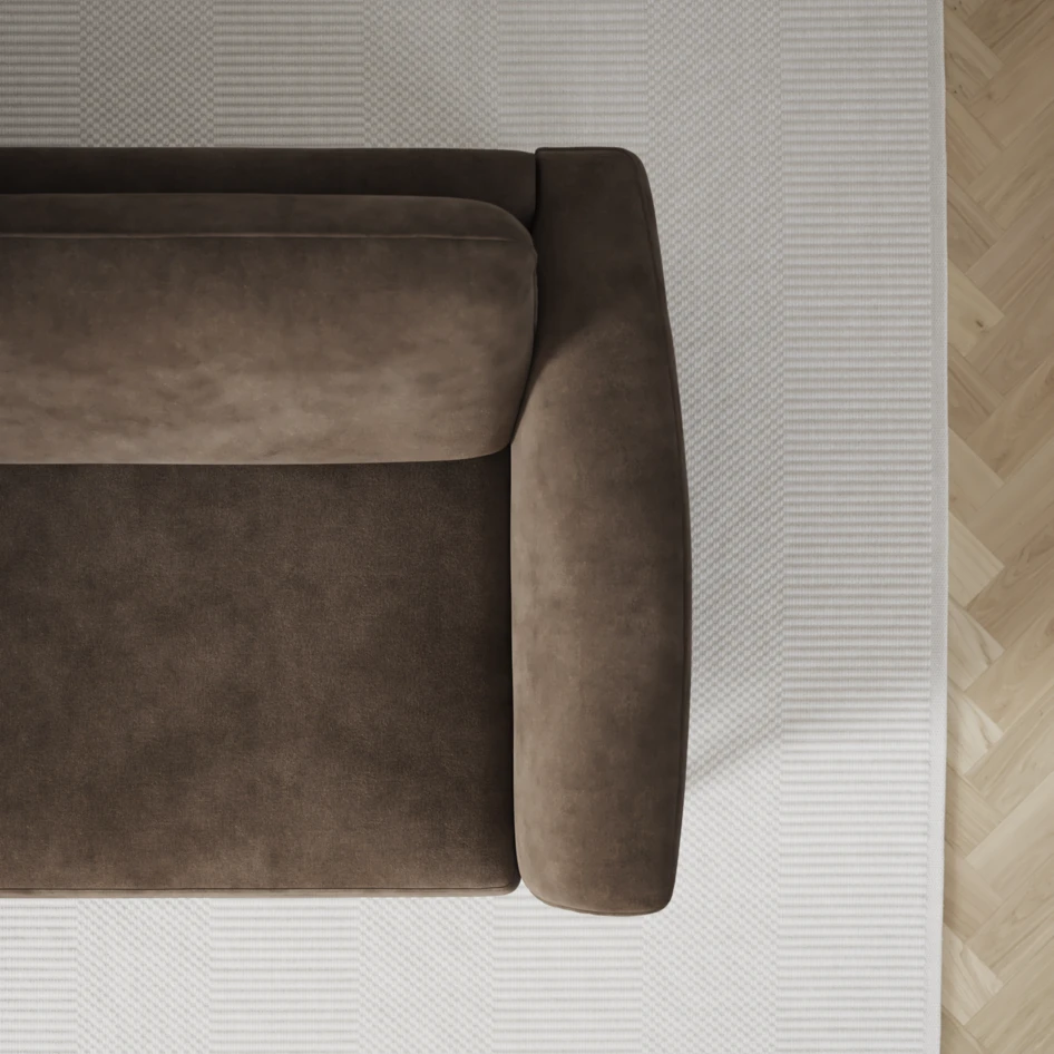 Bridge - 2-sits soffa - Brun