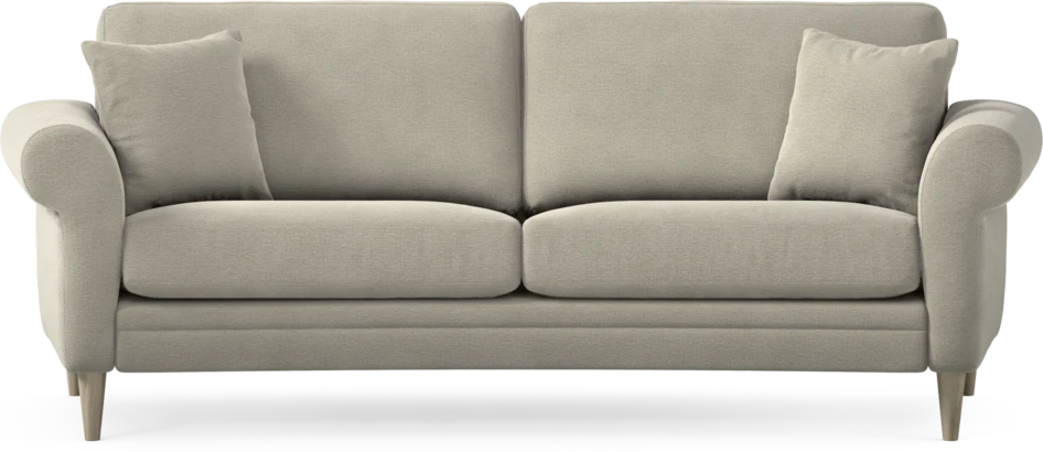 Eden - 2,5-sits soffa svängd - Brun