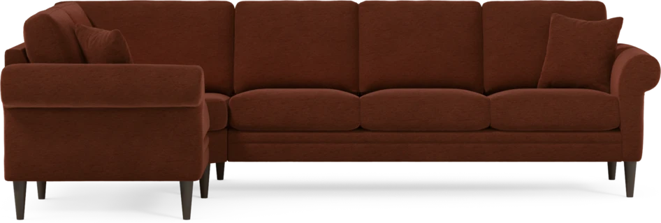 Eden - Hörnsoffa, 1+3-sits - Orange