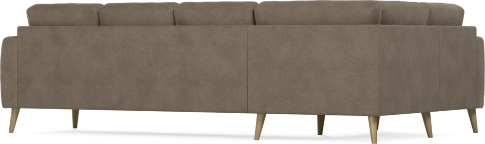 Eden - Hörnsoffa, 1+3-sits - Brun