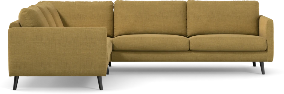 Madison Lux - Hörnsoffa 2+3-sits, hörn 1 - Gul