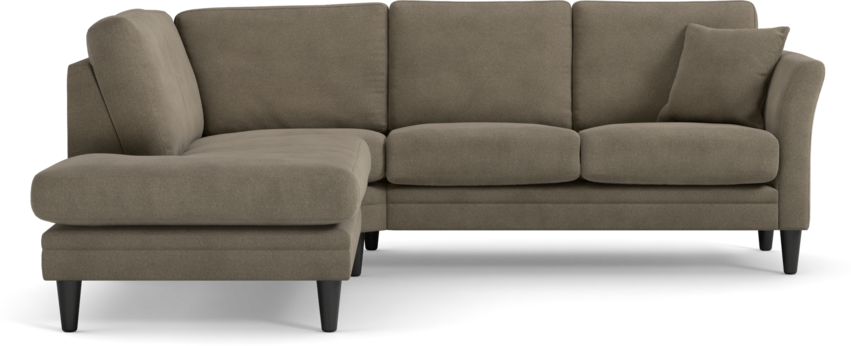 Eden - 2-sits soffa med divan - Beige