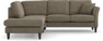 Eden - 2-sits soffa med divan - Beige