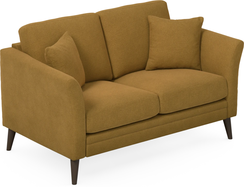 Eden - 2-sits soffa - Gul