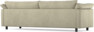 Cherrie - 4-sits soffa, hel dyna, fast klädsel - Beige