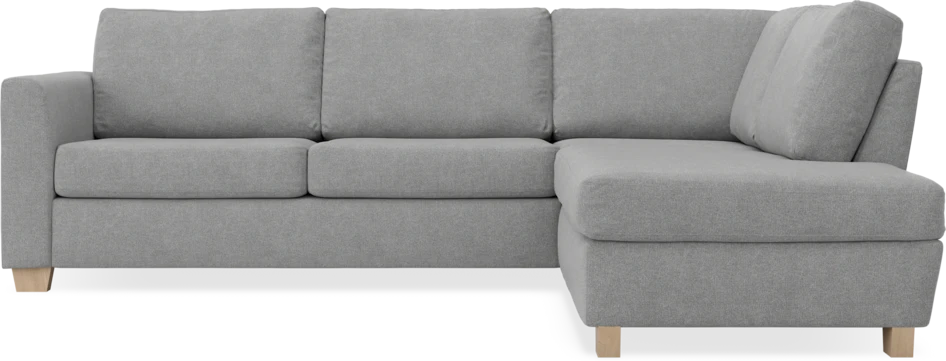 Friday - 2,5-sits soffa med divan höger - Grå