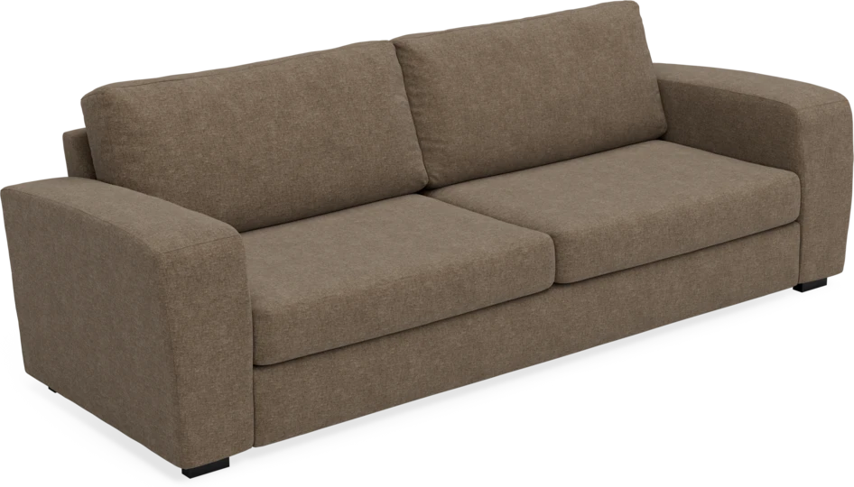 Friday - 3-sits soffa - Brun