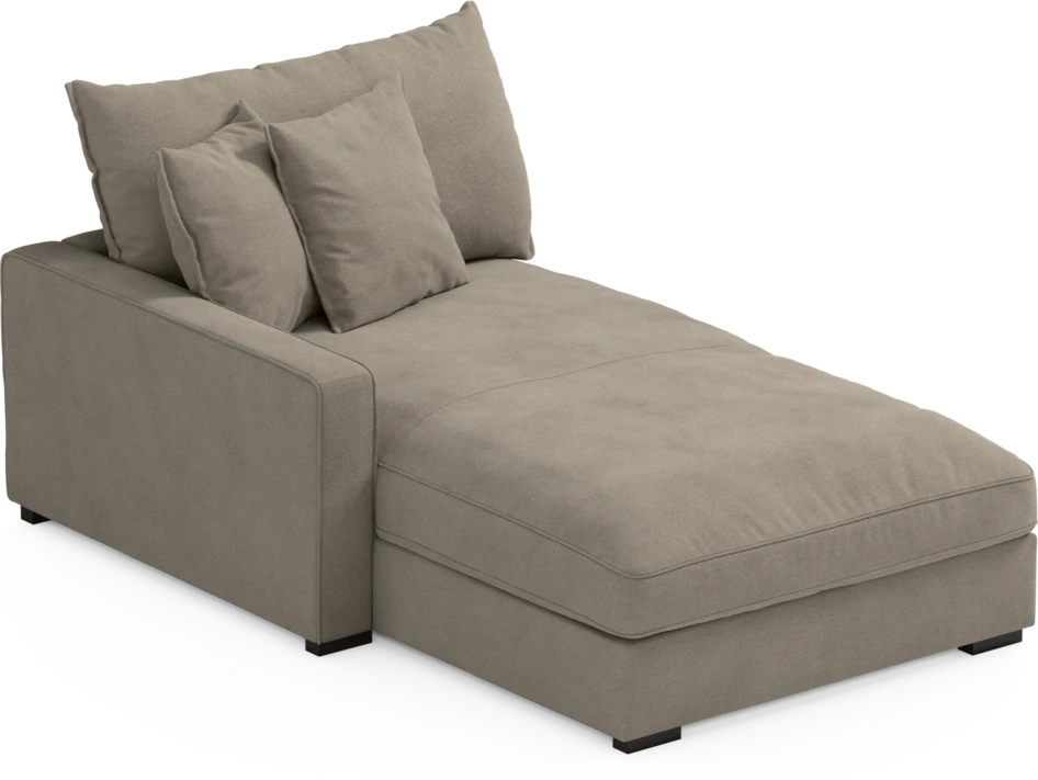 Rossi - Schäslong vänster - Beige
