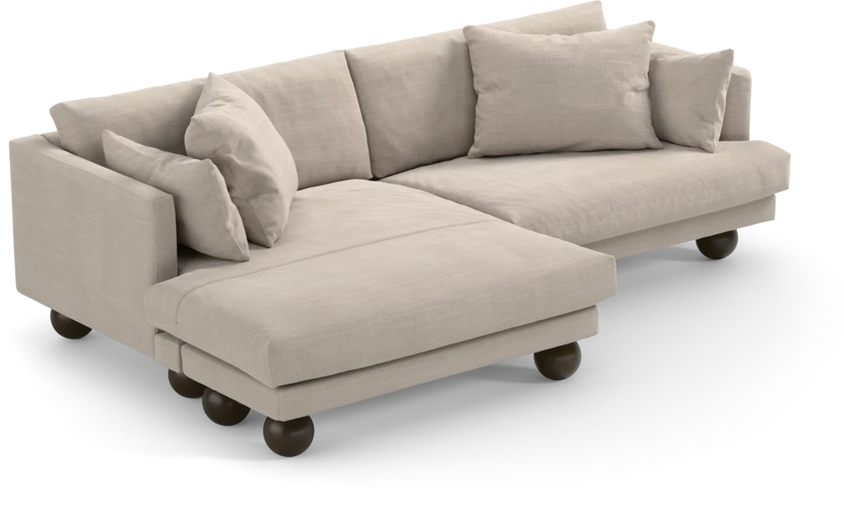 Harper - 4-sits med schäslong XL vänster - Beige