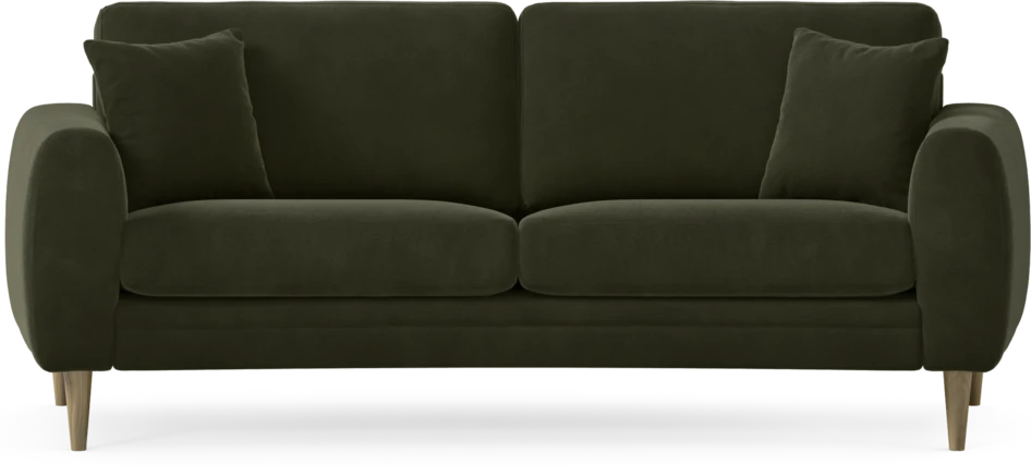 Eden - 2,5-sits soffa svängd - Grön