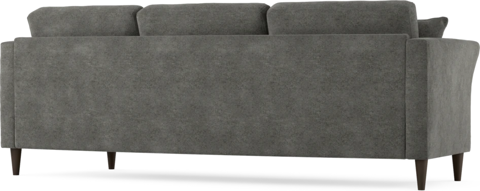Eden - 3-sits soffa svängd - Grå