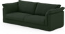 Cherrie - 3-sits soffa med kappa - Grön