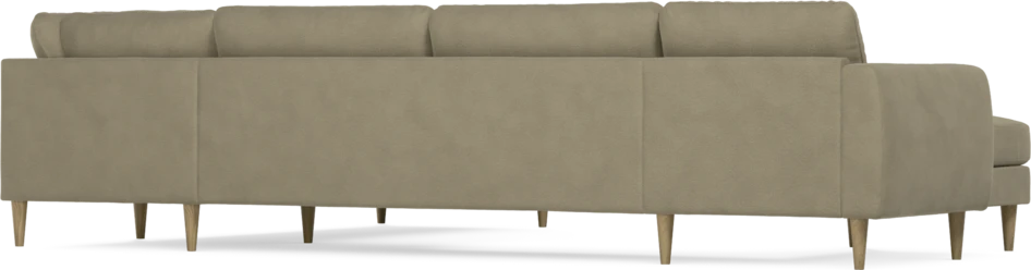 Bridge - Hörnsoffa, 3+2-sits med schäslong vänster - Beige