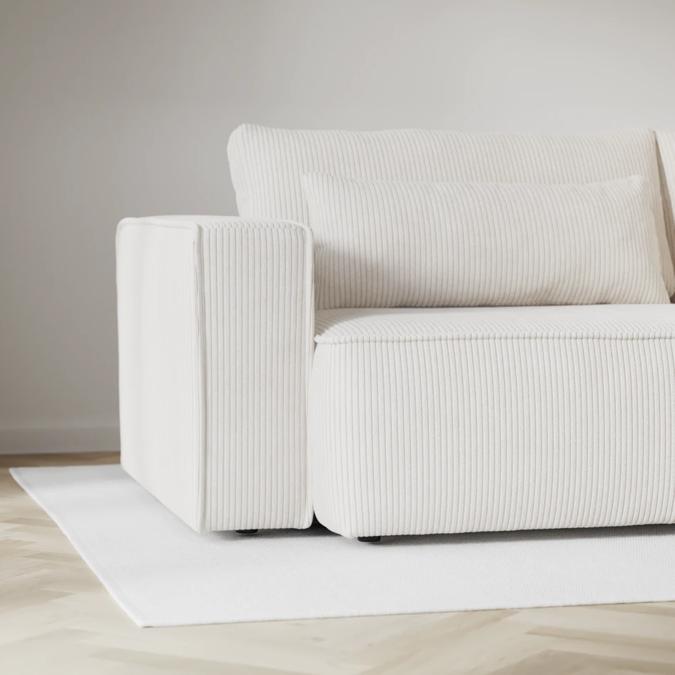 Ide - Bäddsoffa 3-sits - Vit