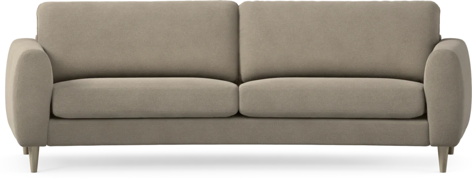 Bridge - 3-sits soffa svängd - Beige