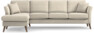 Eden - 3-sits soffa med schäslong - Beige