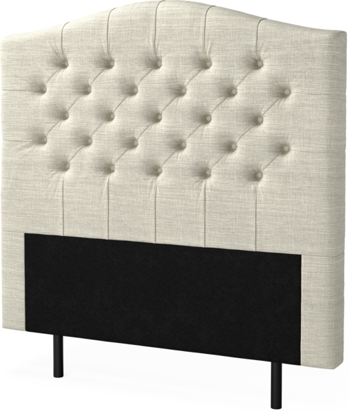 New York välvd - Sänggavel, 90-210 cm - Beige