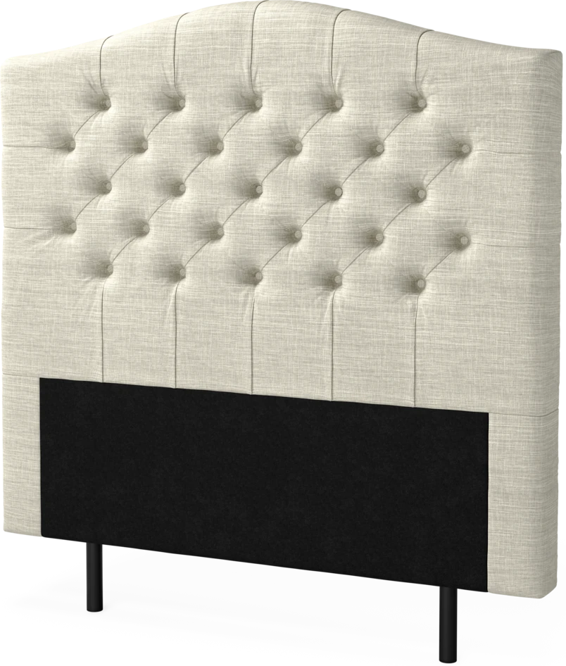 New York välvd - Sänggavel, 90-210 cm - Beige