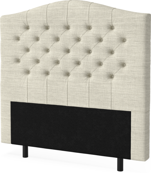 New York välvd - Sänggavel, 90-210 cm - Beige