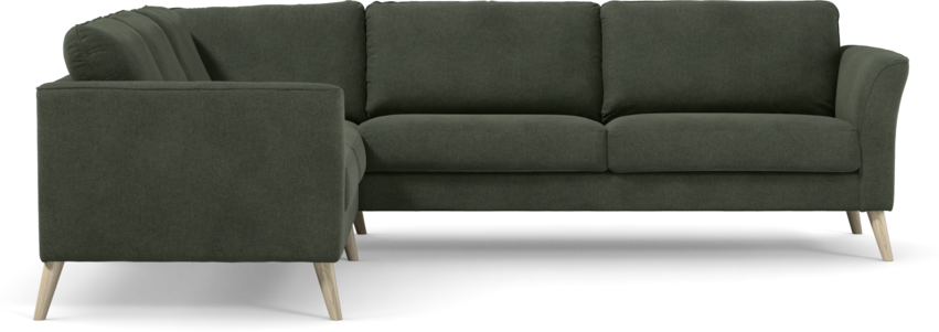 Bridge - Hörnsoffa, 2+3-sits - Grön