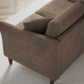 Eden - 2-sits soffa med divan - Brun